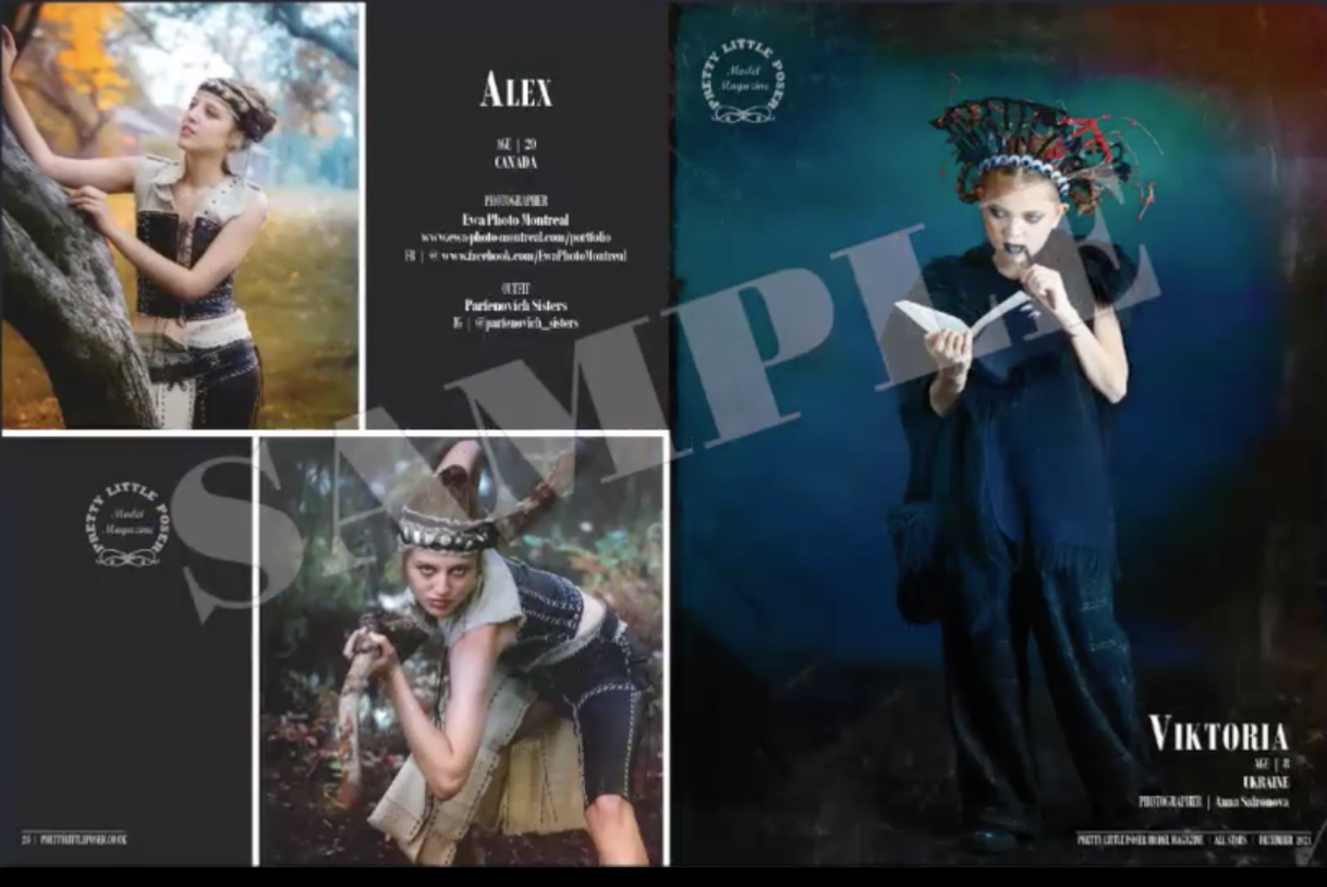 Sur les pages des magazines. Семейный и детский фотограф в Монреале Ewa Molchanovskaya