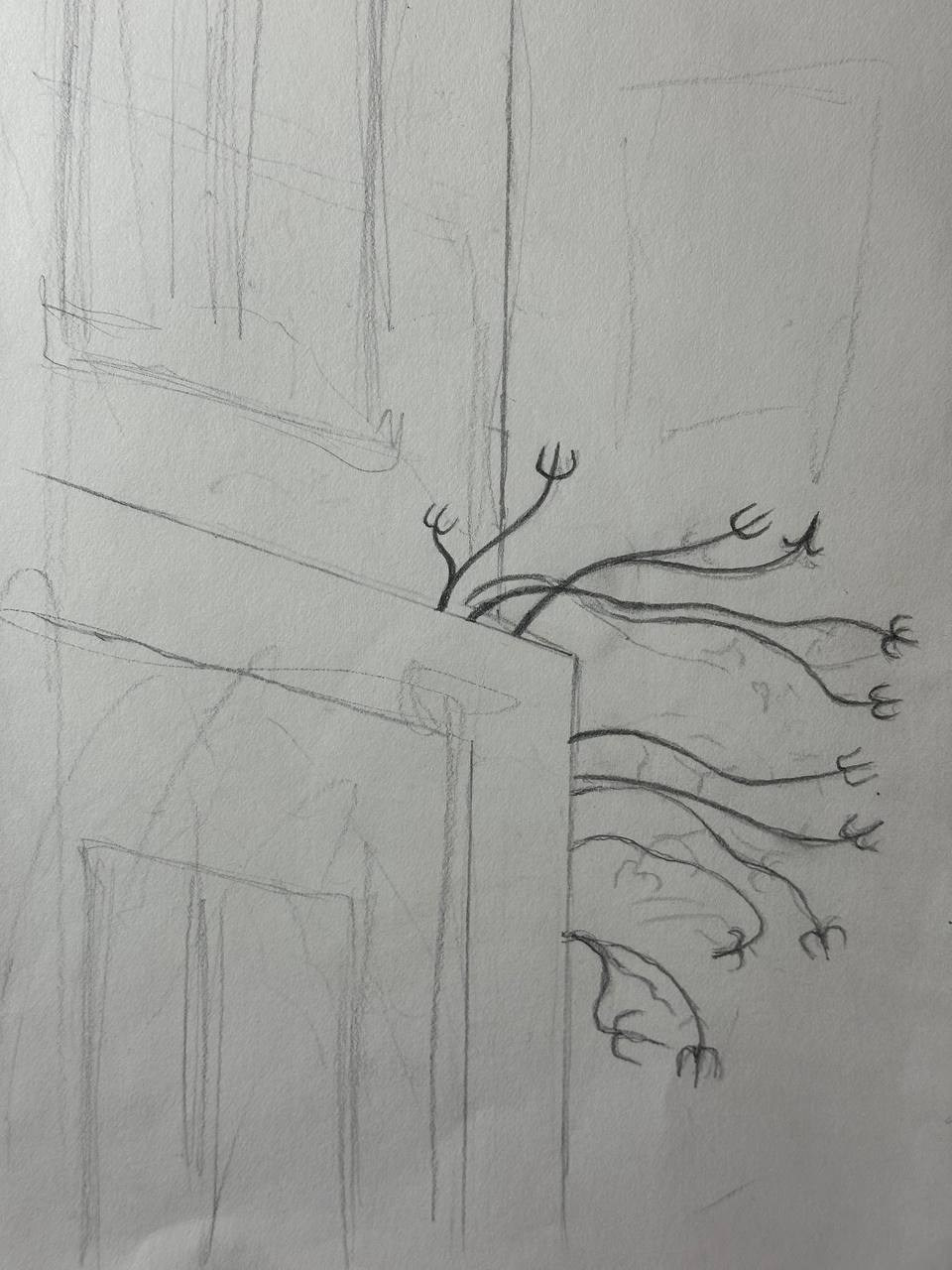 Sketches, Paris. Marina Antonova