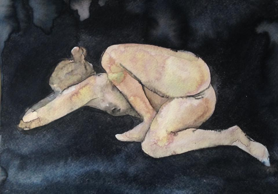 Life Drawing, Moscow. Marina Antonova