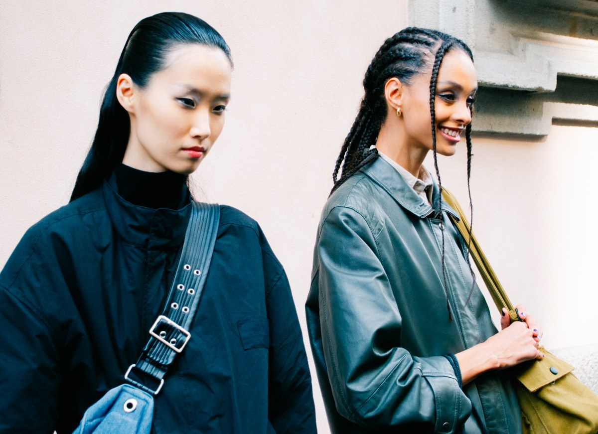 Street style in Milan. Milano Fashion Week