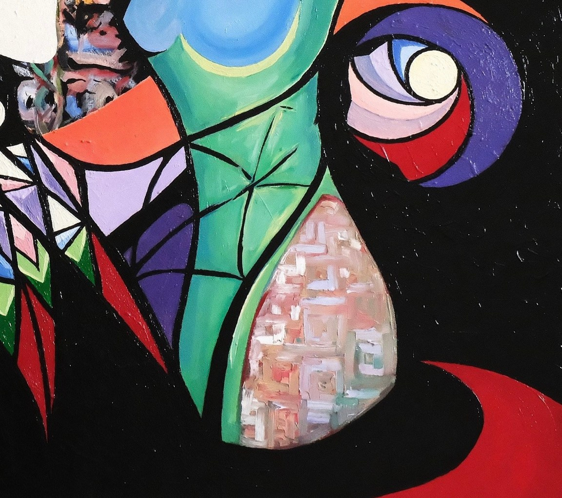 Art piece “Welcome to Portland”. The Synclair