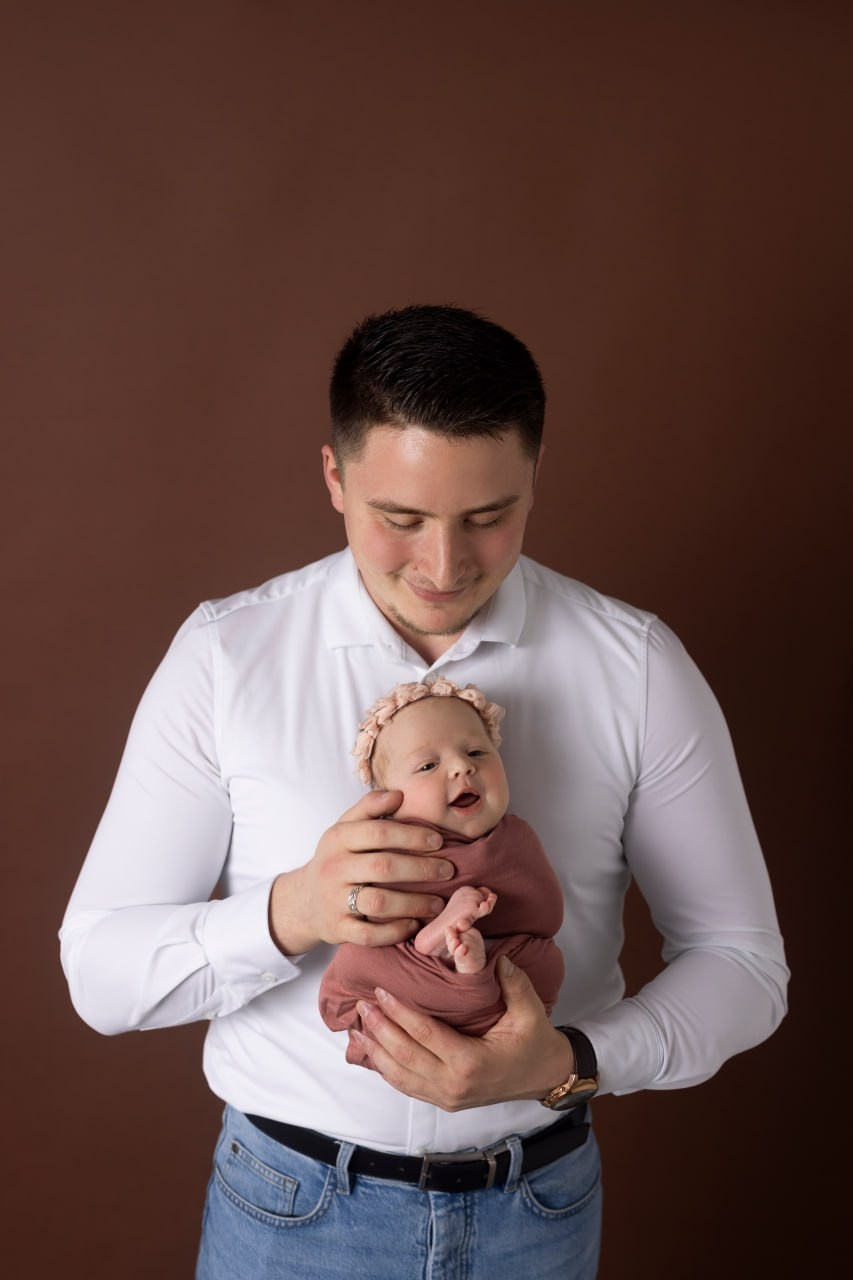 Photographe famille a Bourges seance nouveau ne 