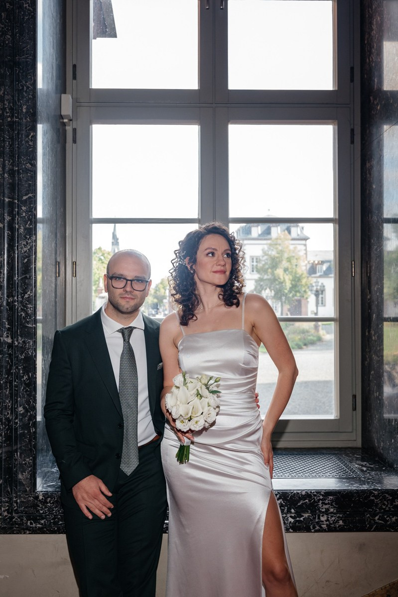 Civil Wedding at Schloss Philippsruhe in Hanau. Wedding photographer & videographer Frankfurt | Denis Mirosnik