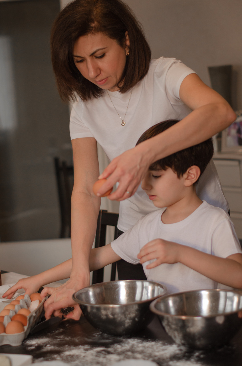 Goûter en famille. Ekaterina Brevet - photographe de mariage