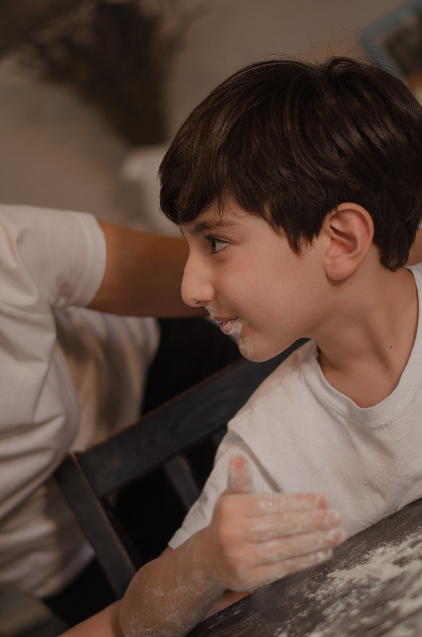 Goûter en famille. Ekaterina Brevet - photographe de mariage