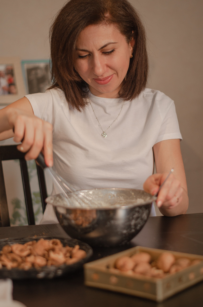 Goûter en famille. Ekaterina Brevet - photographe de mariage