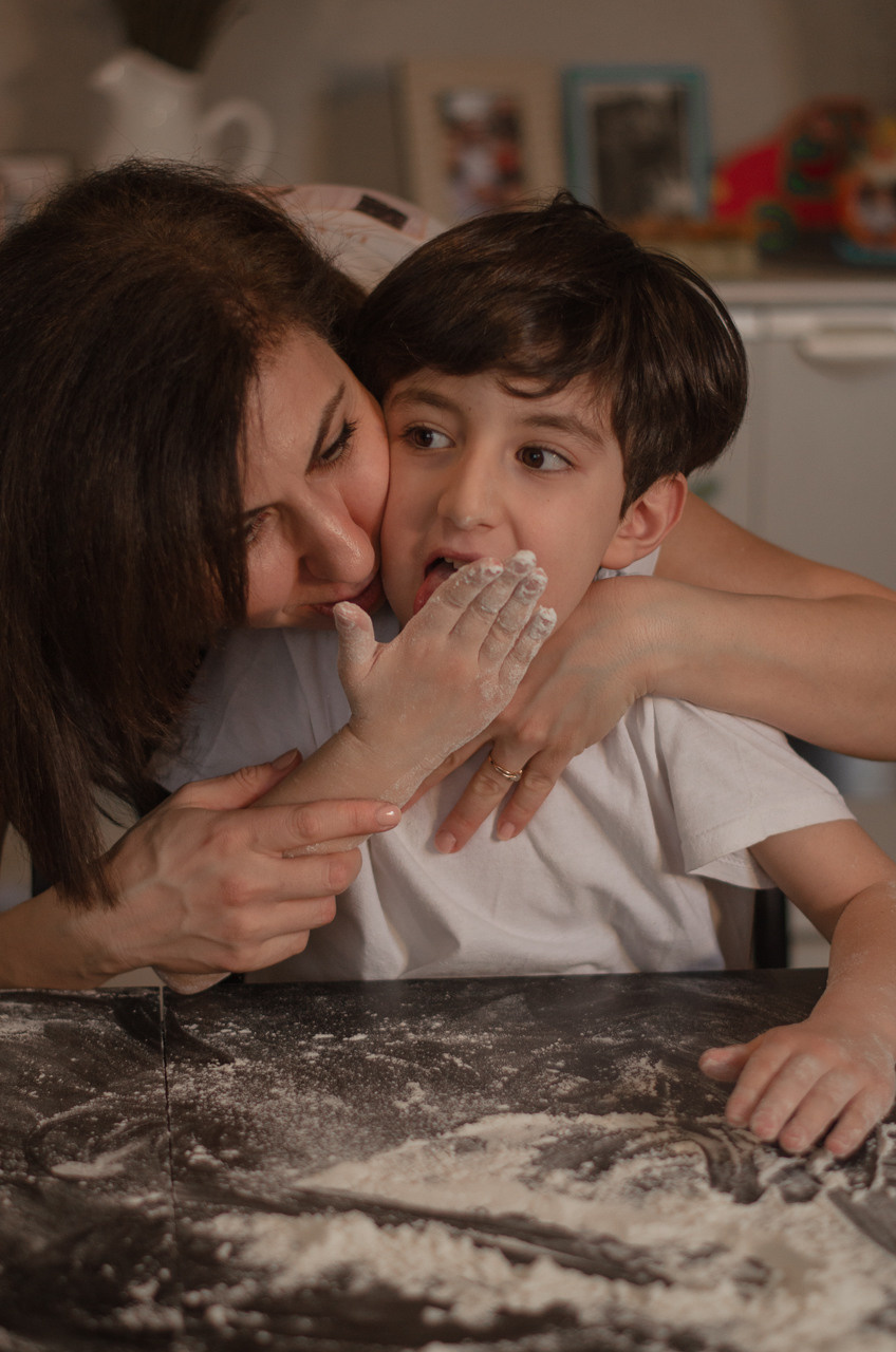 Goûter en famille. Ekaterina Brevet - photographe de mariage