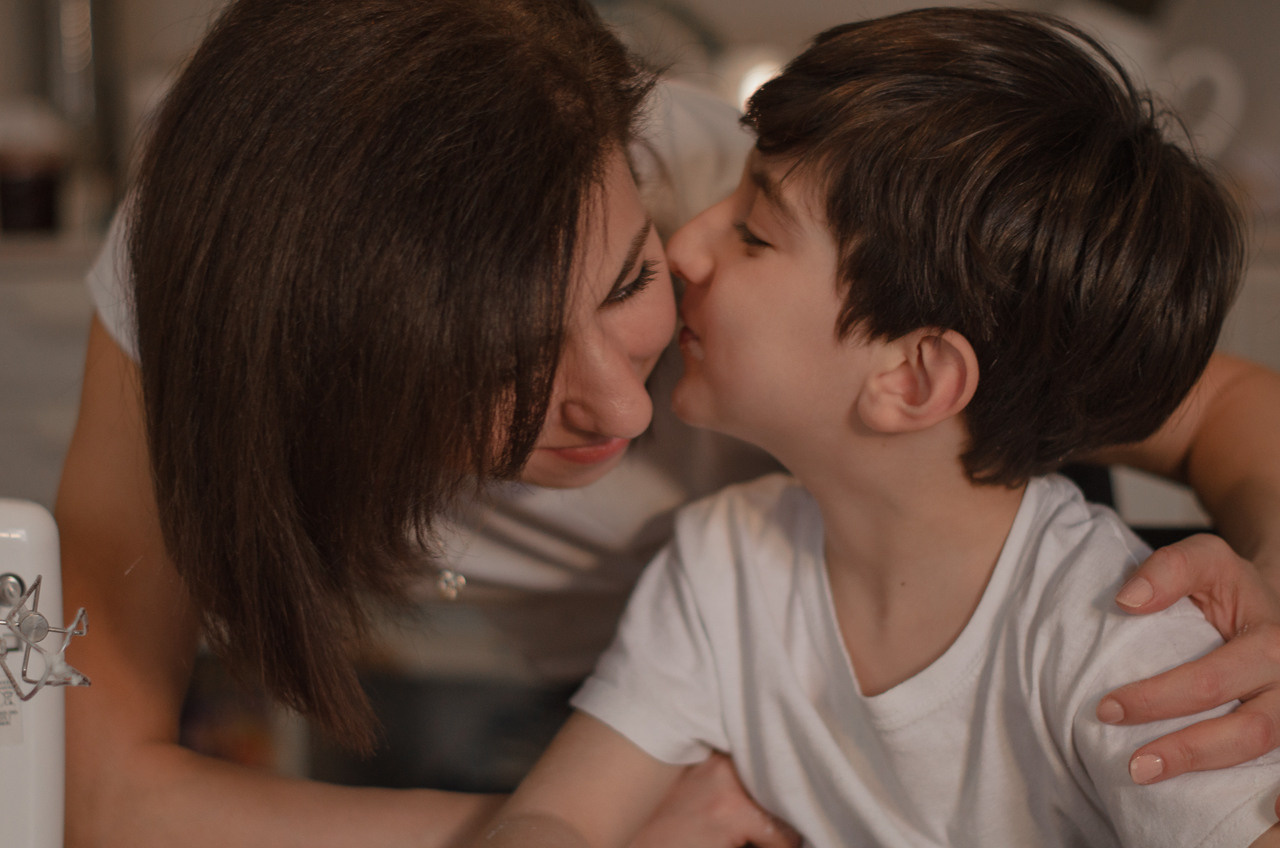 Goûter en famille. Ekaterina Brevet - photographe de mariage