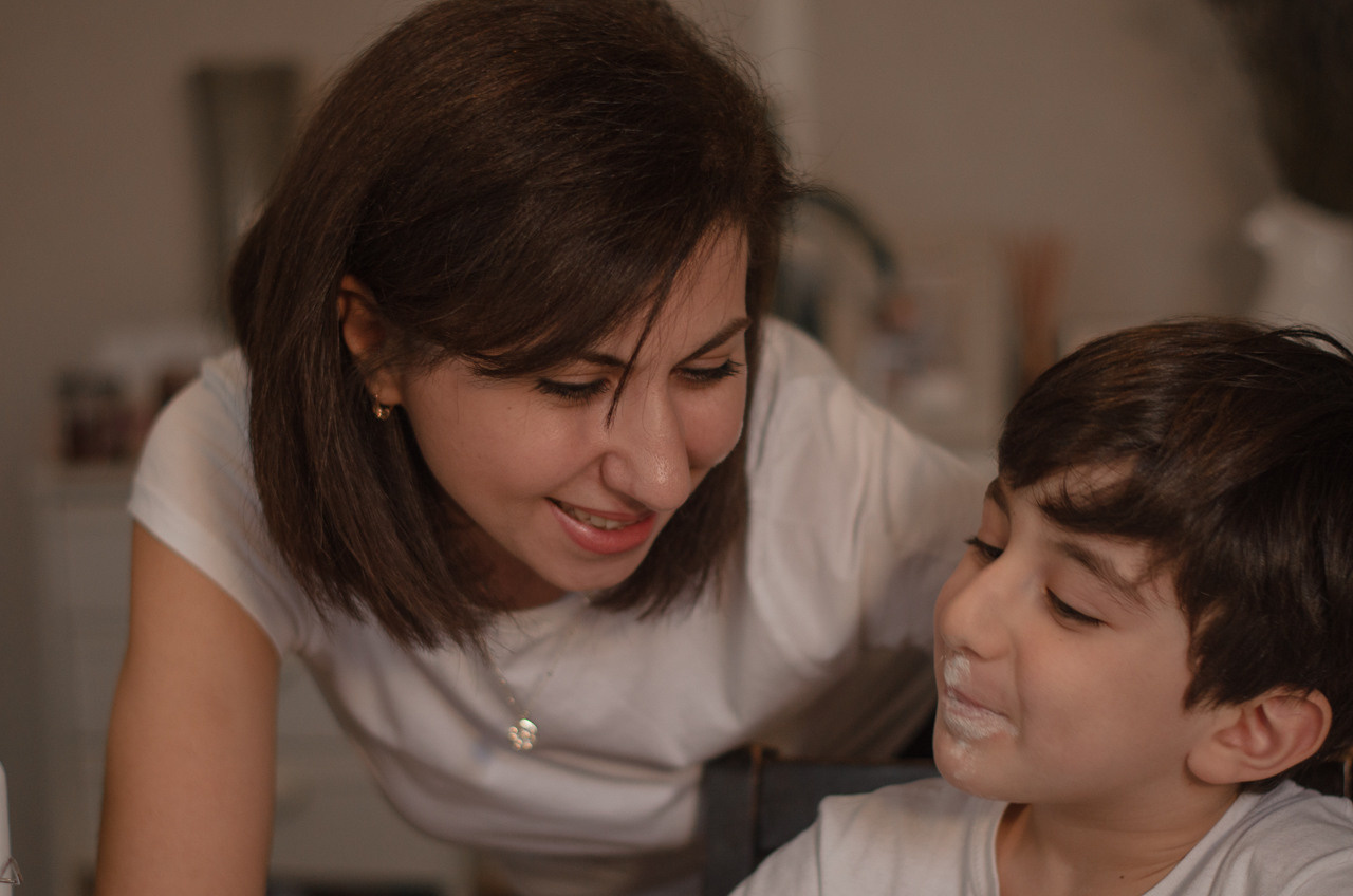 Goûter en famille. Ekaterina Brevet - photographe de mariage