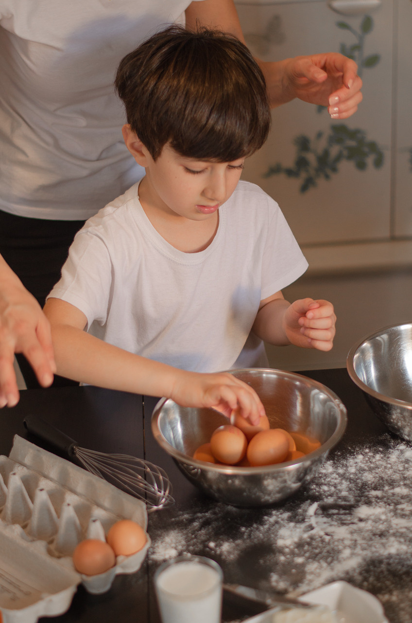 Goûter en famille. Ekaterina Brevet - photographe de mariage