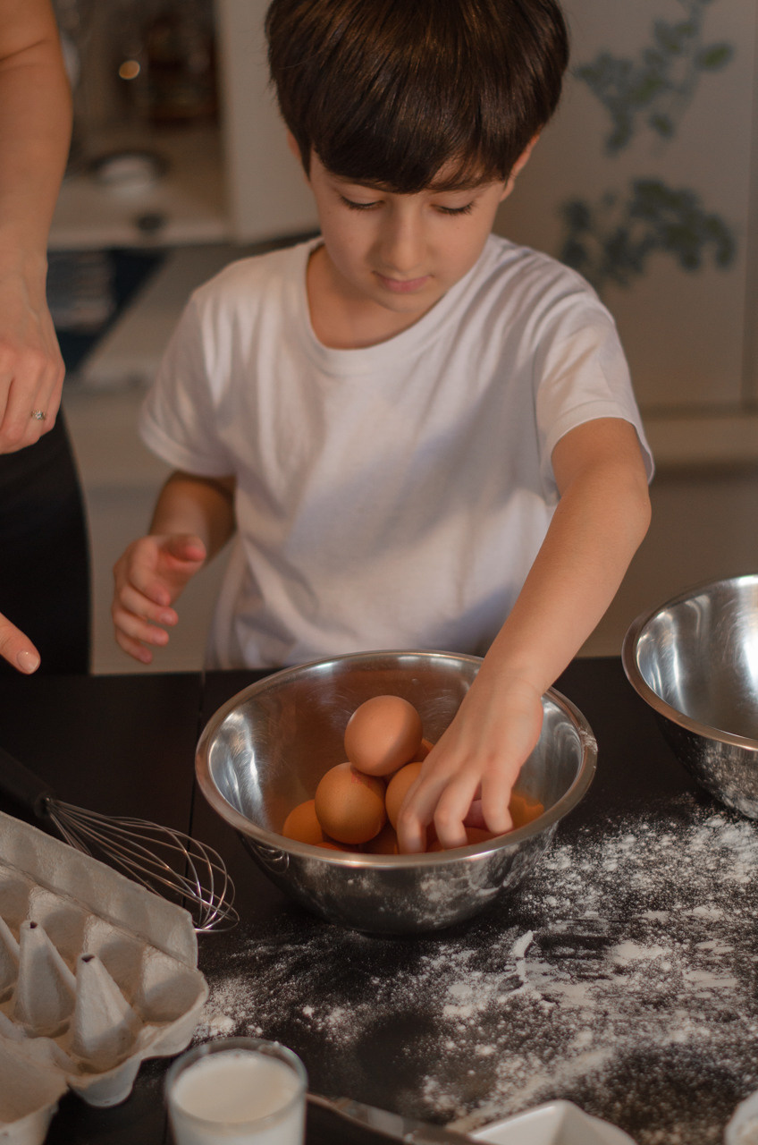 Goûter en famille. Ekaterina Brevet - photographe de mariage