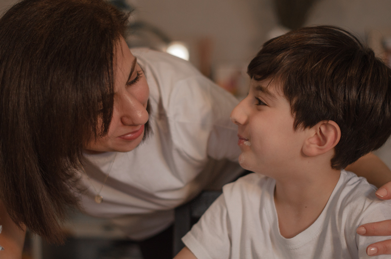 Goûter en famille. Ekaterina Brevet - photographe de mariage