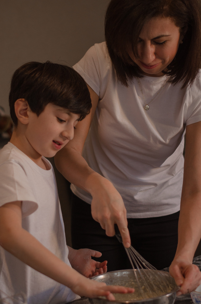 Goûter en famille. Ekaterina Brevet - photographe de mariage