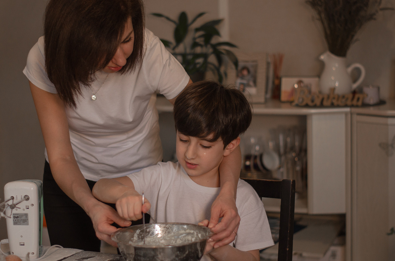 Goûter en famille. Ekaterina Brevet - photographe de mariage
