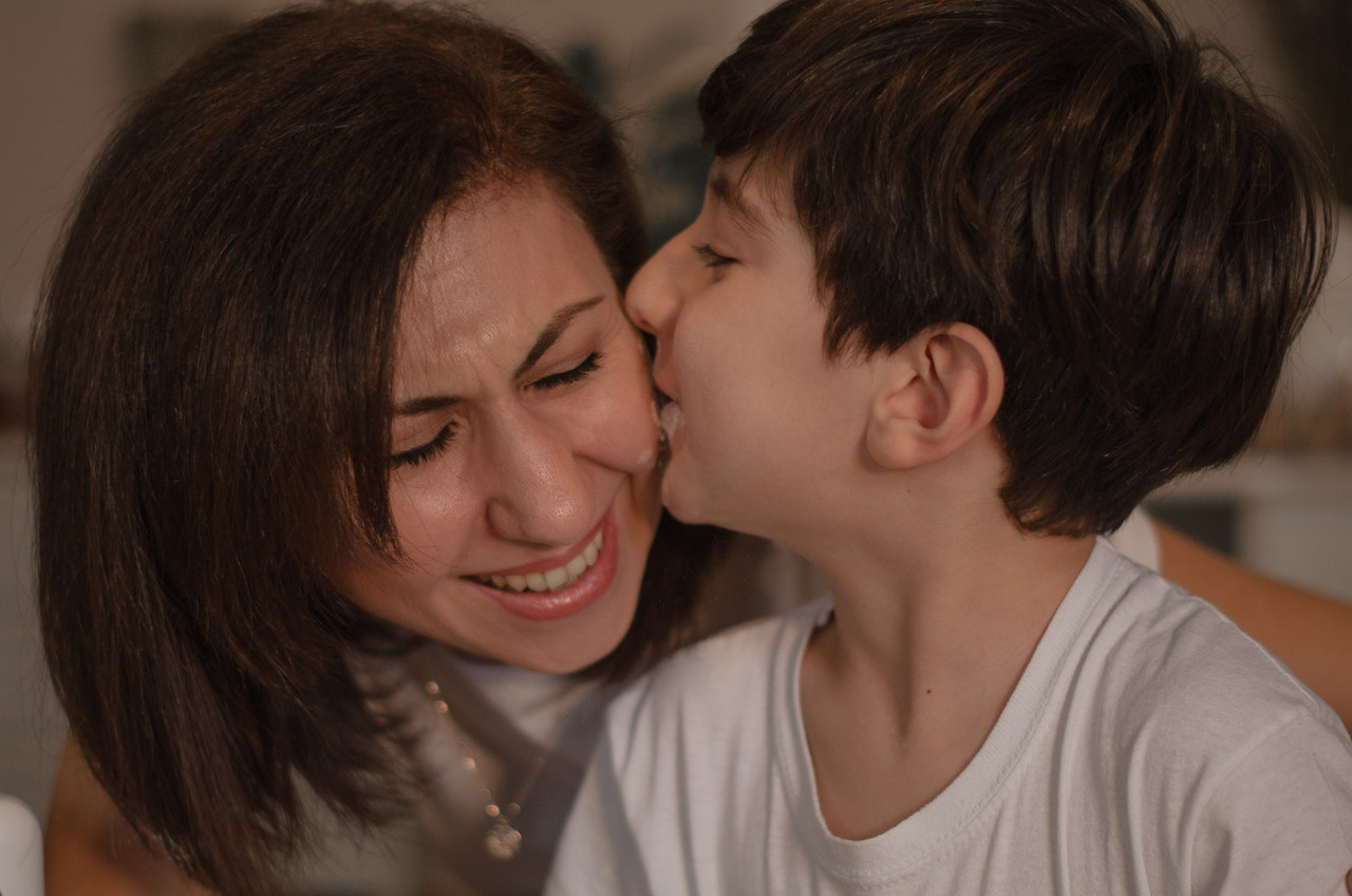Goûter en famille. Ekaterina Brevet - photographe de mariage