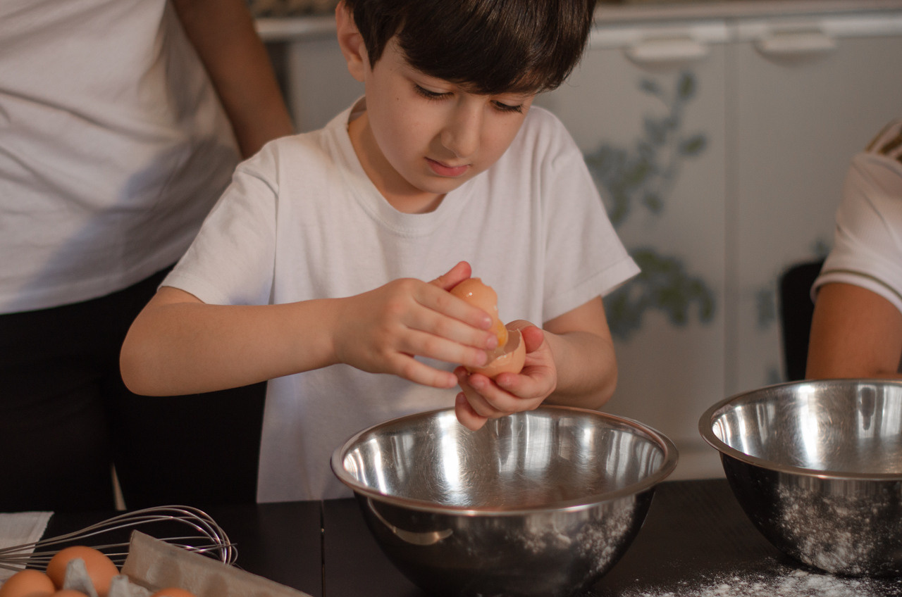Goûter en famille. Ekaterina Brevet - photographe de mariage