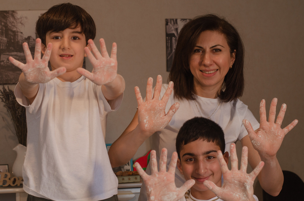 Goûter en famille. Ekaterina Brevet - photographe de mariage