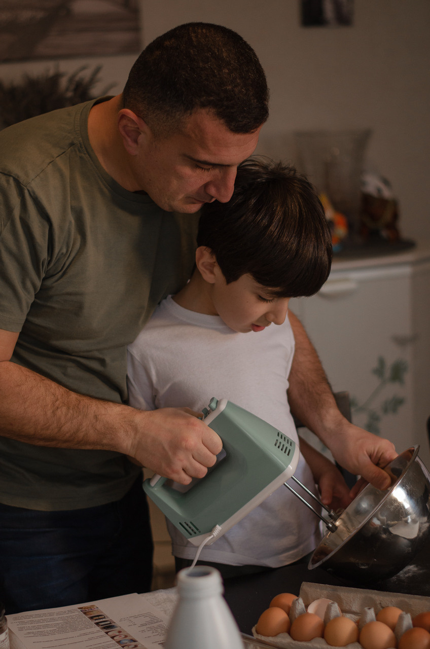 Goûter en famille. Ekaterina Brevet - photographe de mariage
