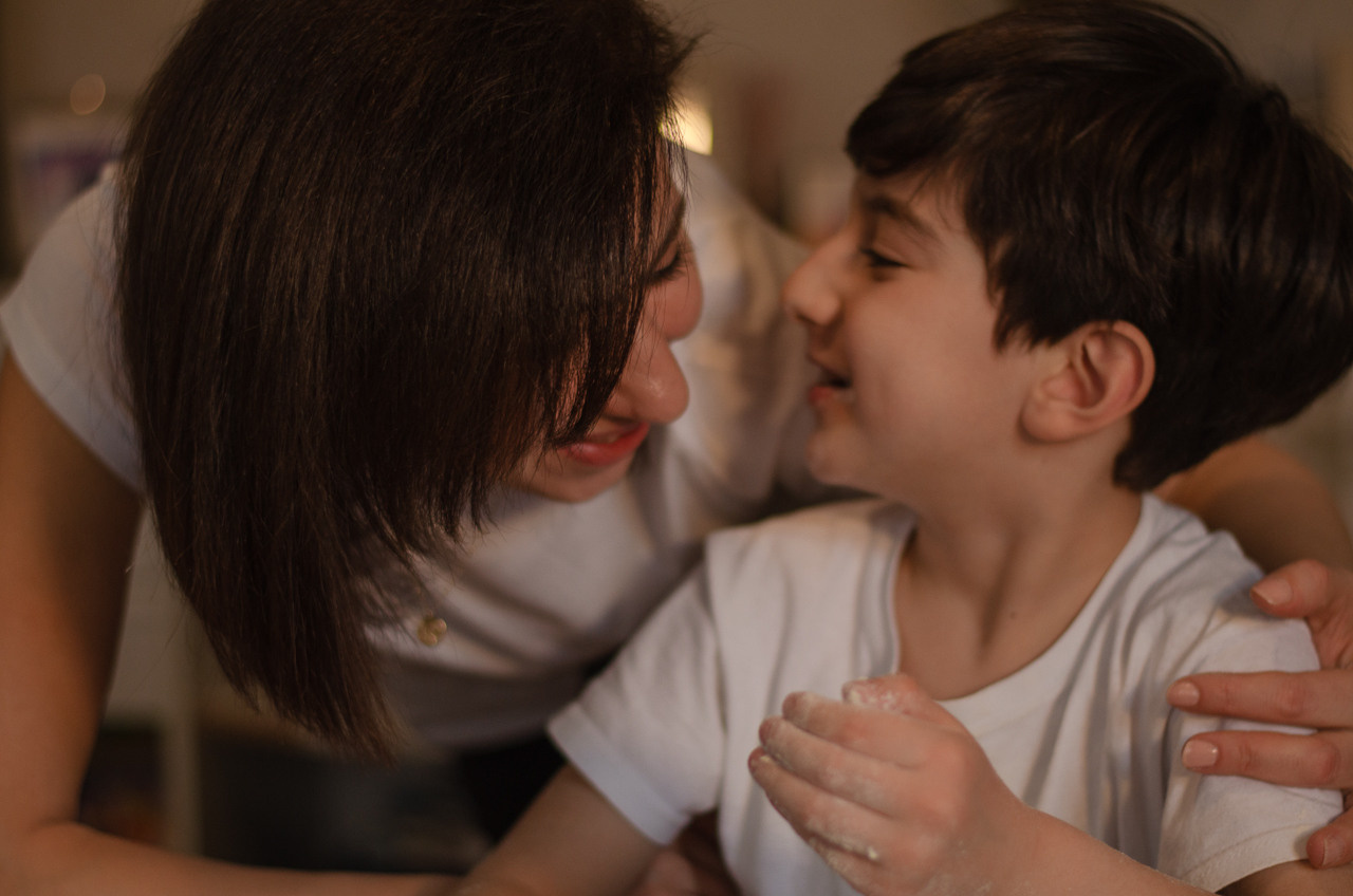Goûter en famille. Ekaterina Brevet - photographe de mariage