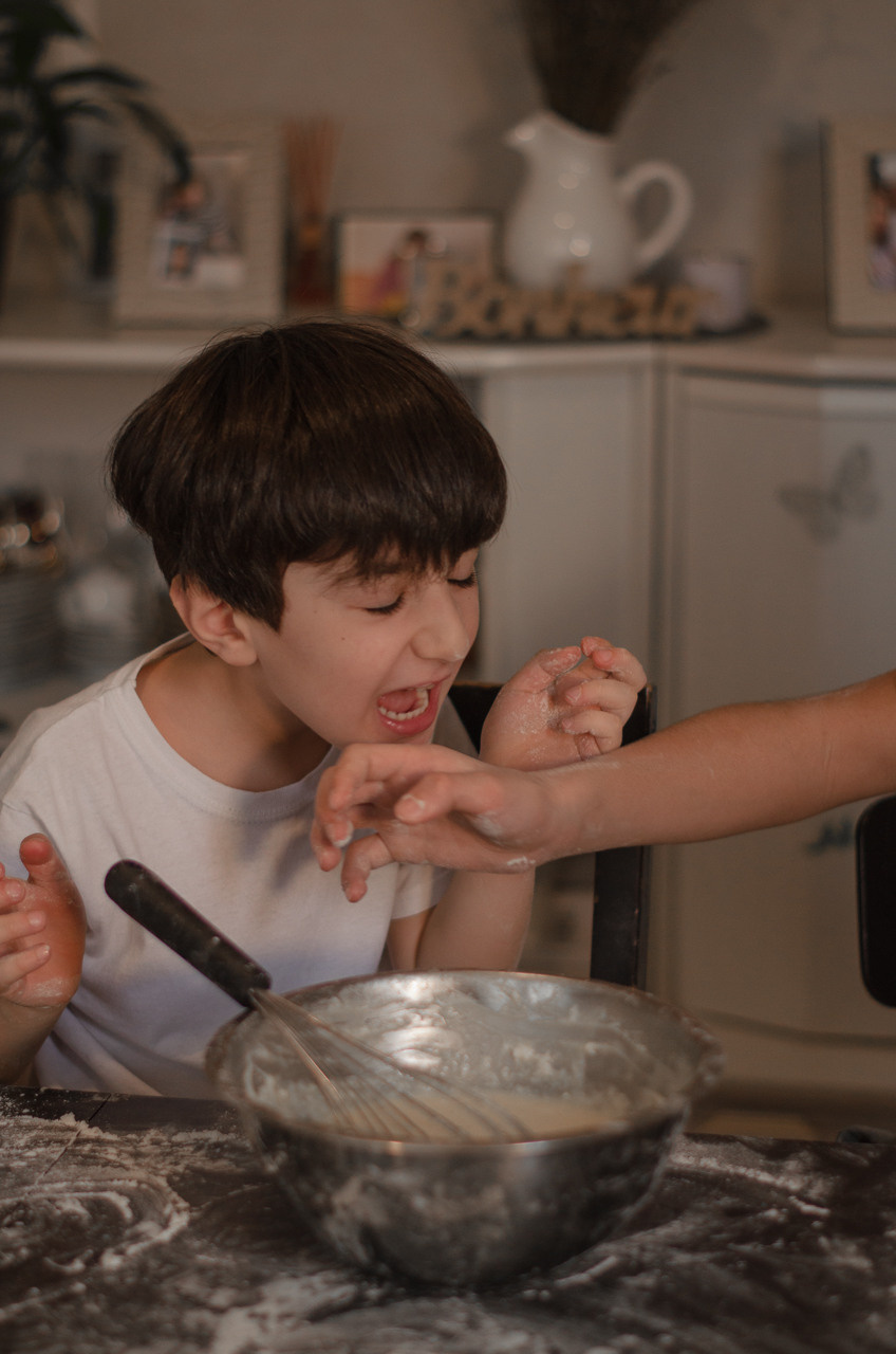 Goûter en famille. Ekaterina Brevet - photographe de mariage