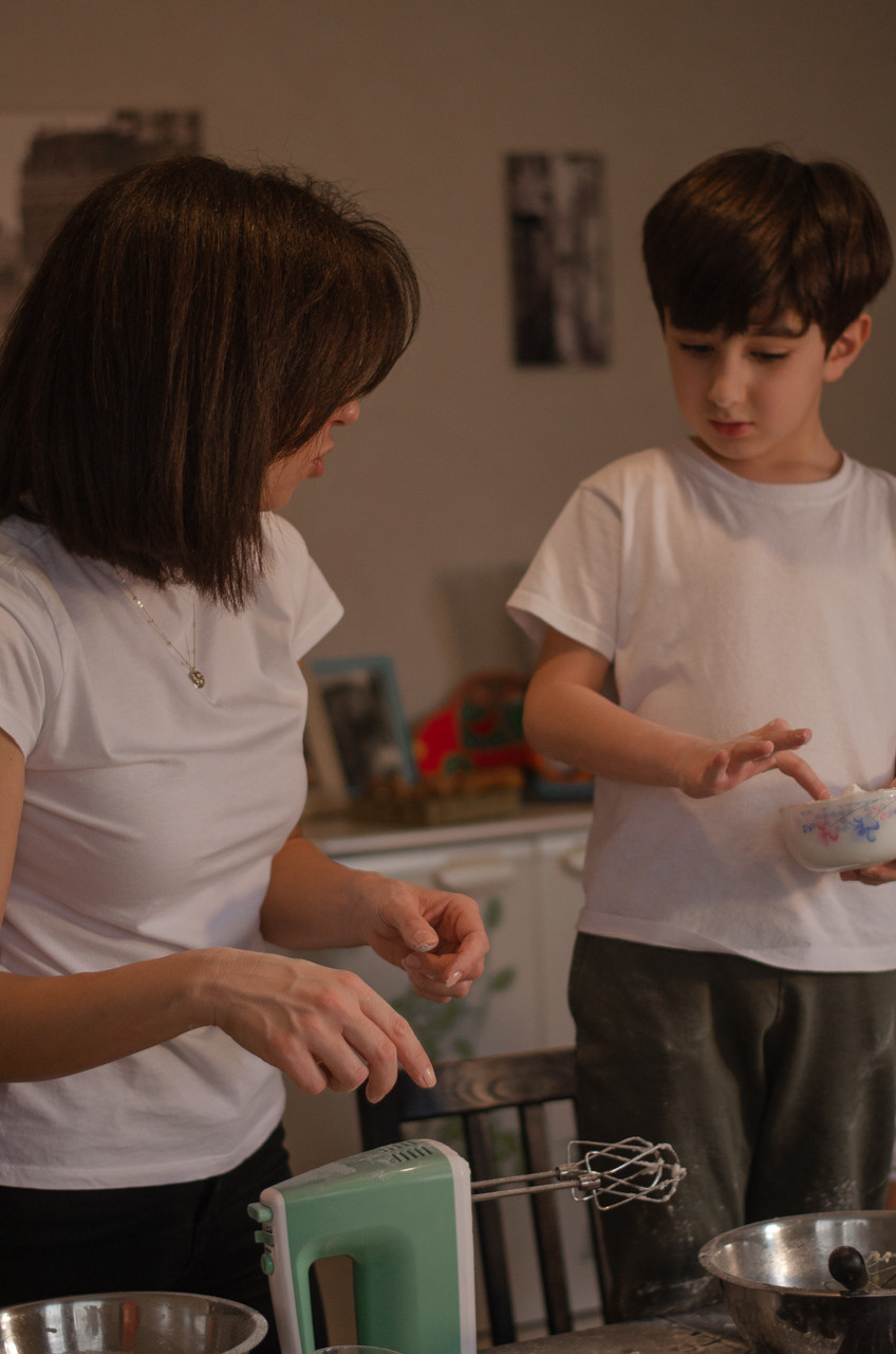 Goûter en famille. Ekaterina Brevet - photographe de mariage