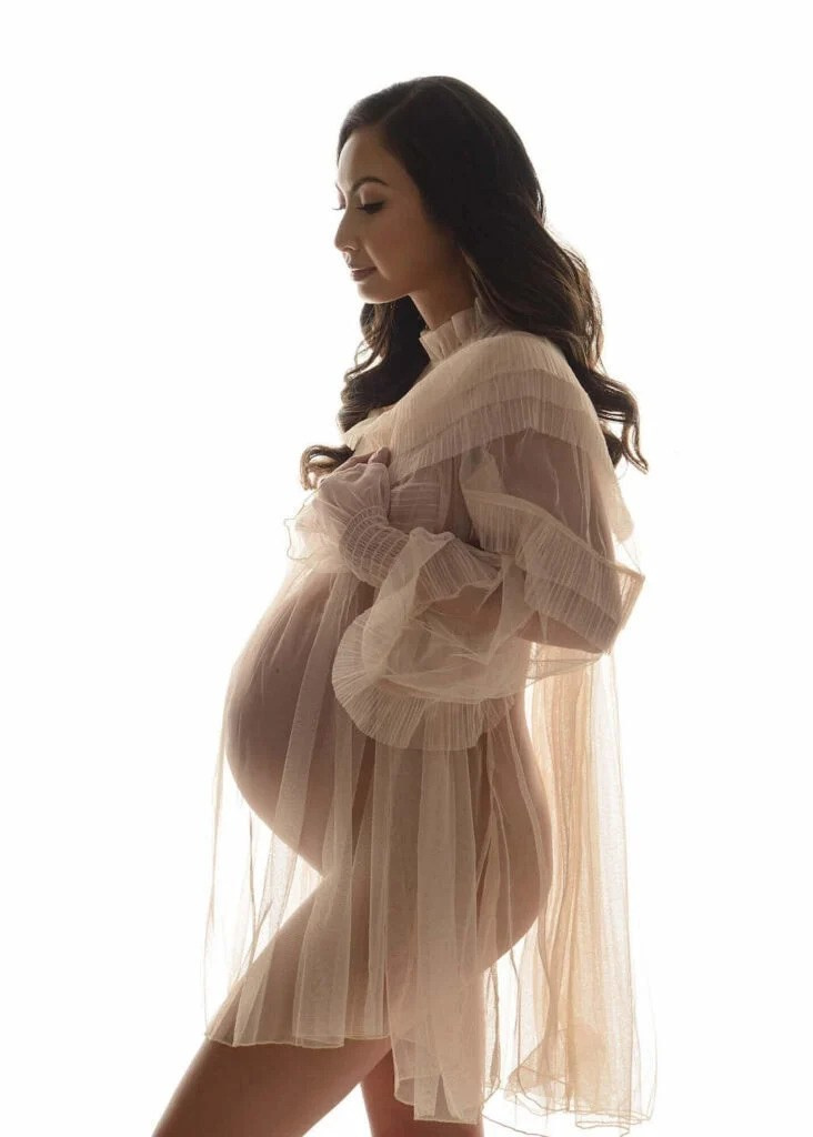 Деца държат ехография снимка  бременна фотография очакване брат сестра ново бебе София