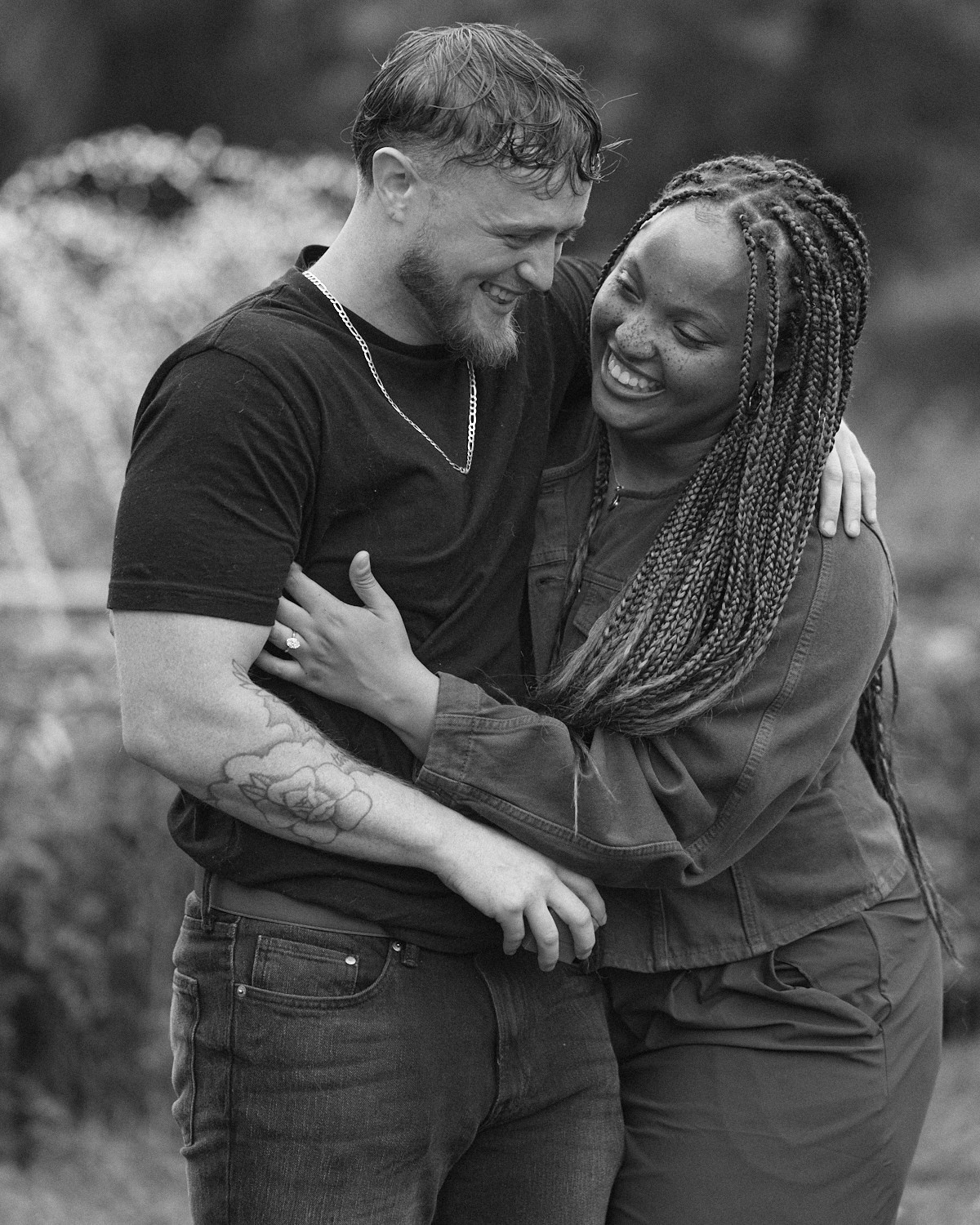 Park of Roses Fountain Proposal | Columbus Ohio Photographer