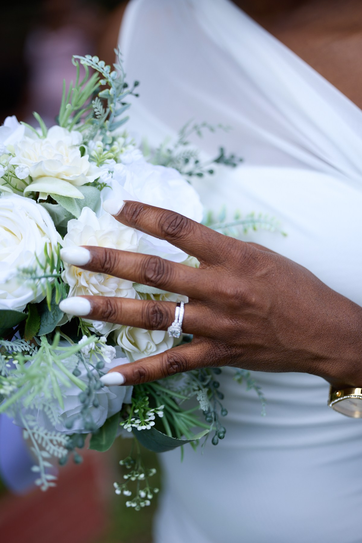 Carmelle & Brandon Ceremony at the judge’s house., Westerville. Columbus Proposal & Wedding Photographer | Kovyphoto