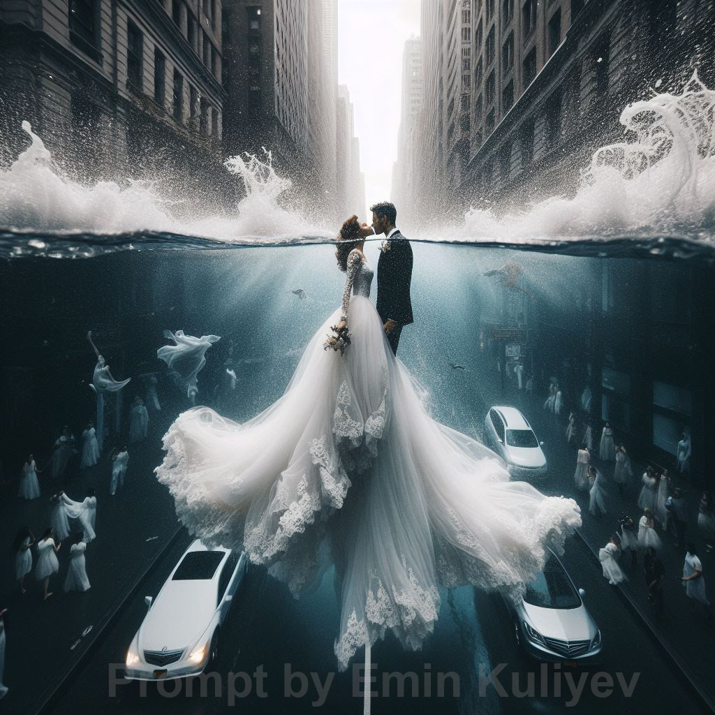 Created my world in the program MIdjourney AI. Emin Kuliyev — Award-Winning Wedding Photojournalist NYC & USA | Best Wedding Photographer Known for Candid, Timeless Moments