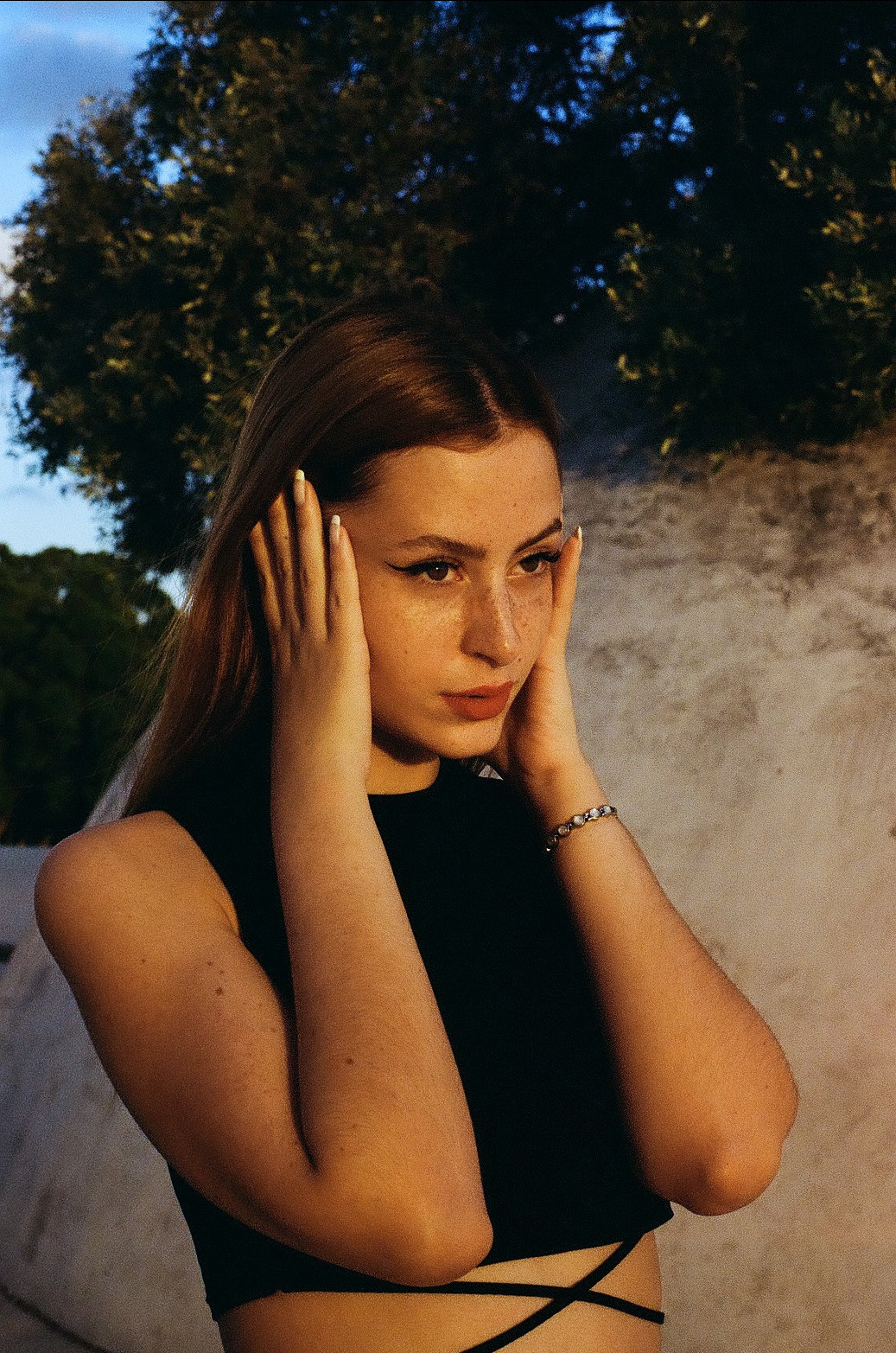 Анна. Film portrait photographer