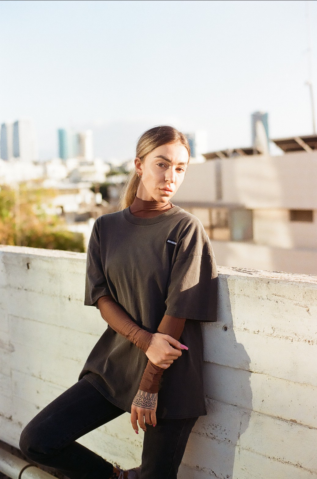 Полина. Film portrait photographer