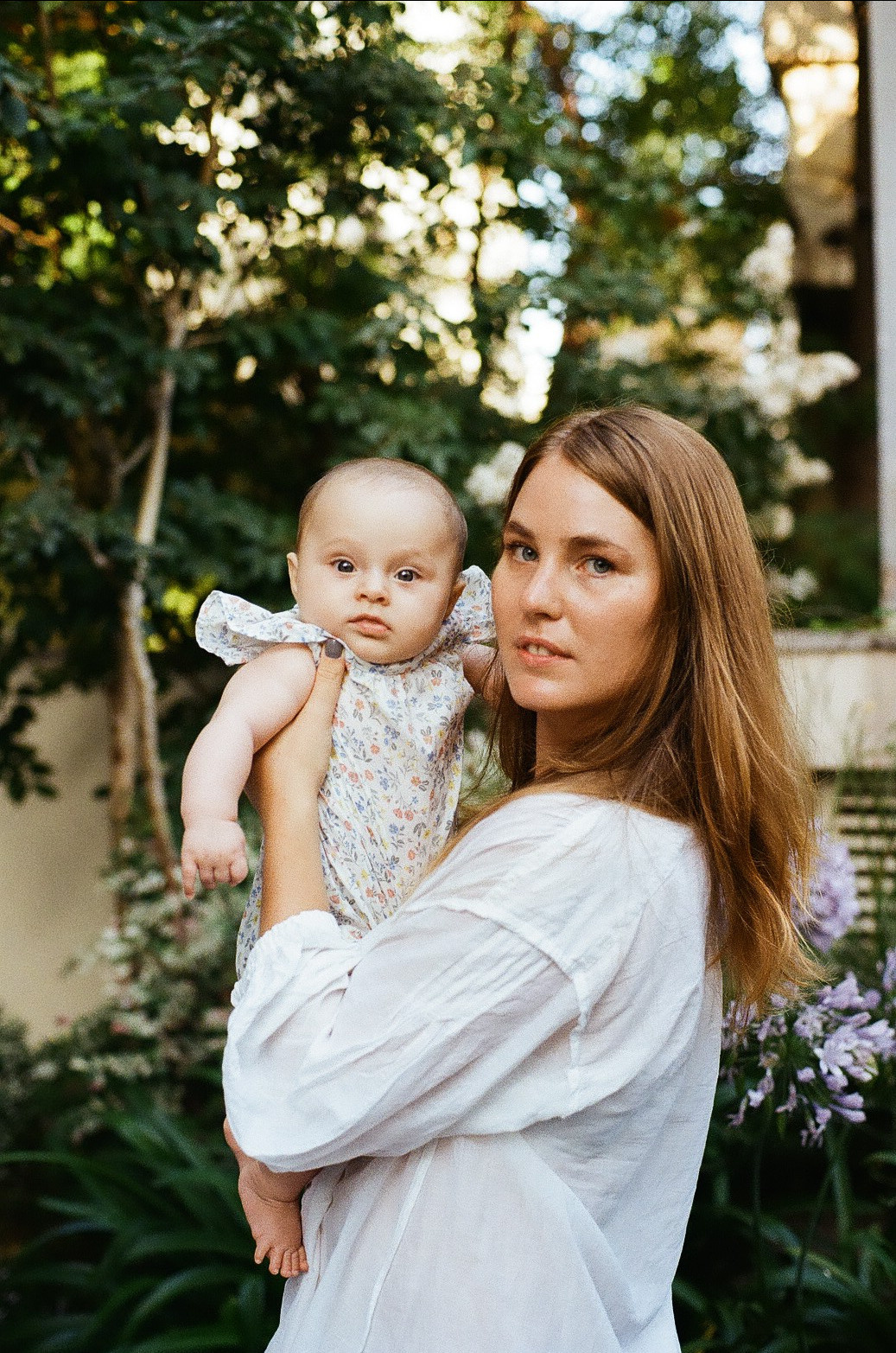 Margo and family. Film photographer
