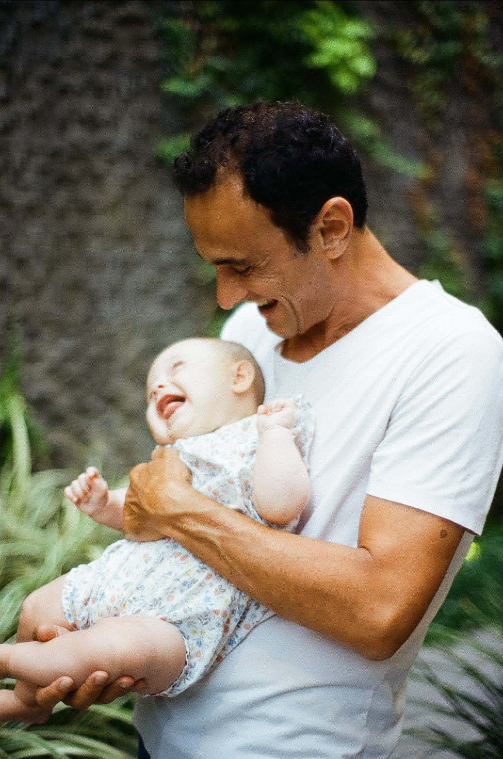 Margo and family. Film photographer