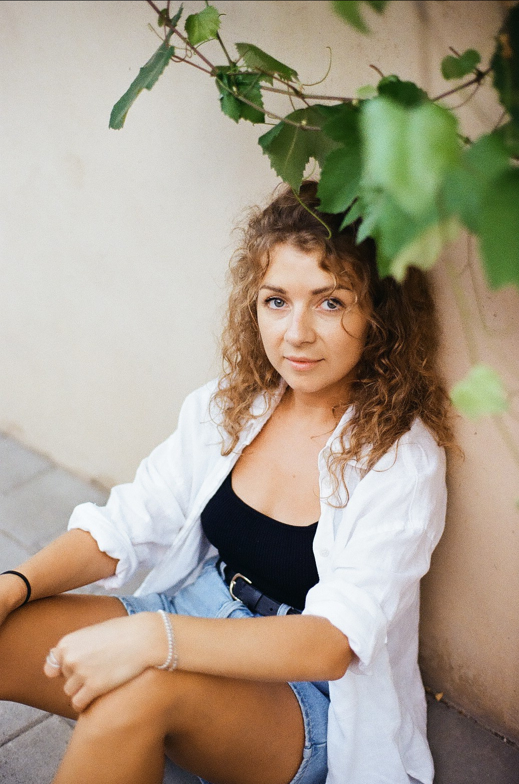 Катя. Film portrait photographer