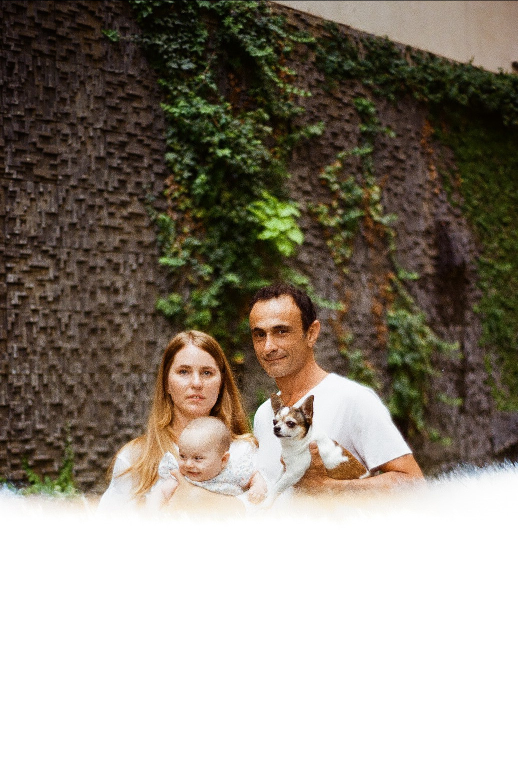 Margo and family. Film photographer