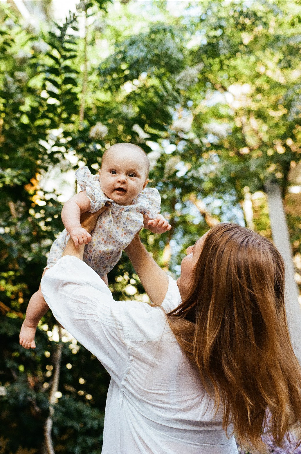 Margo and family. Film photographer