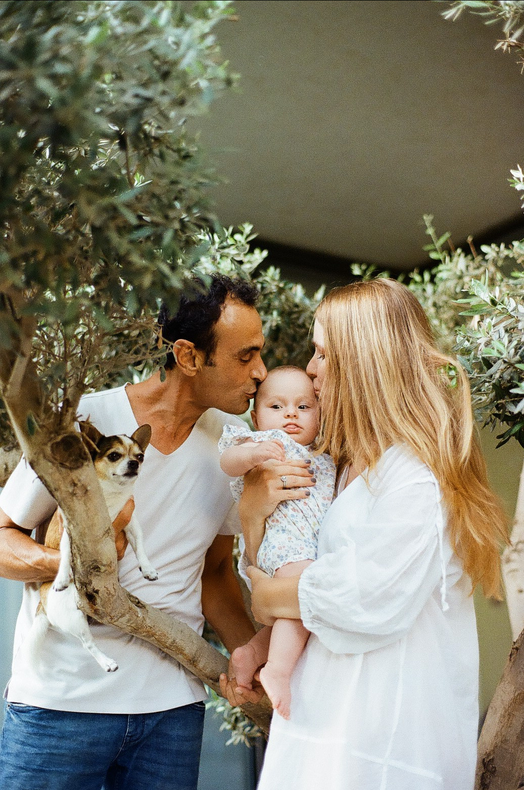 Margo and family. Film photographer