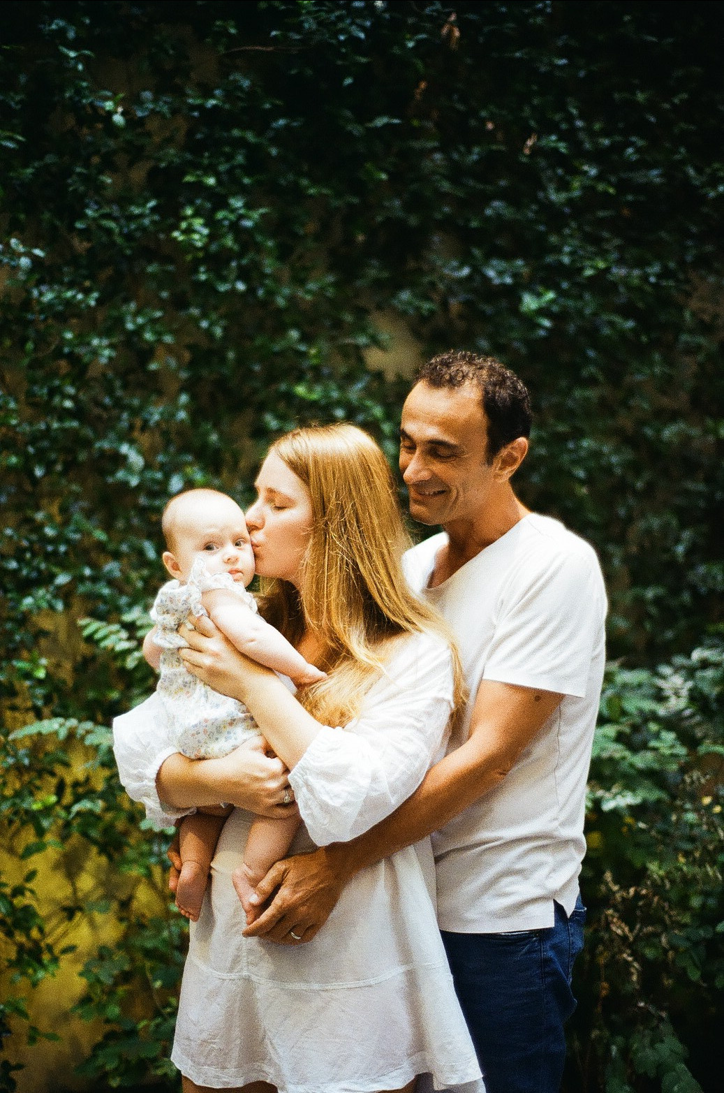 Margo and family. Film photographer
