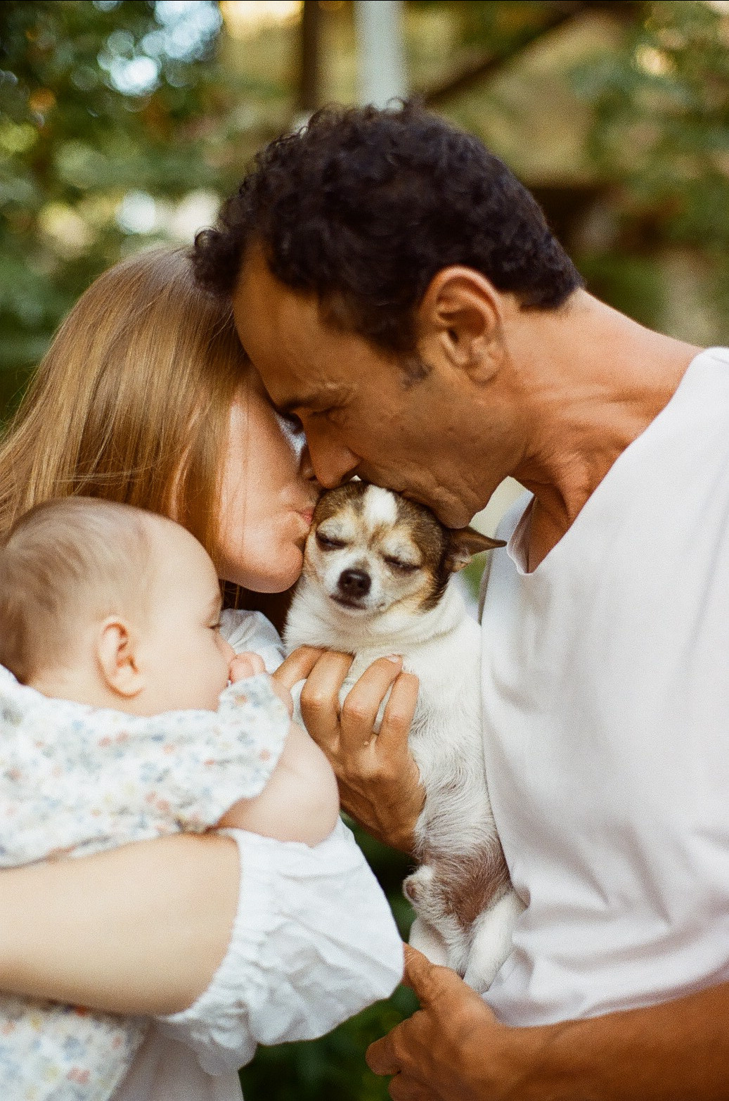 Margo and family. Film photographer