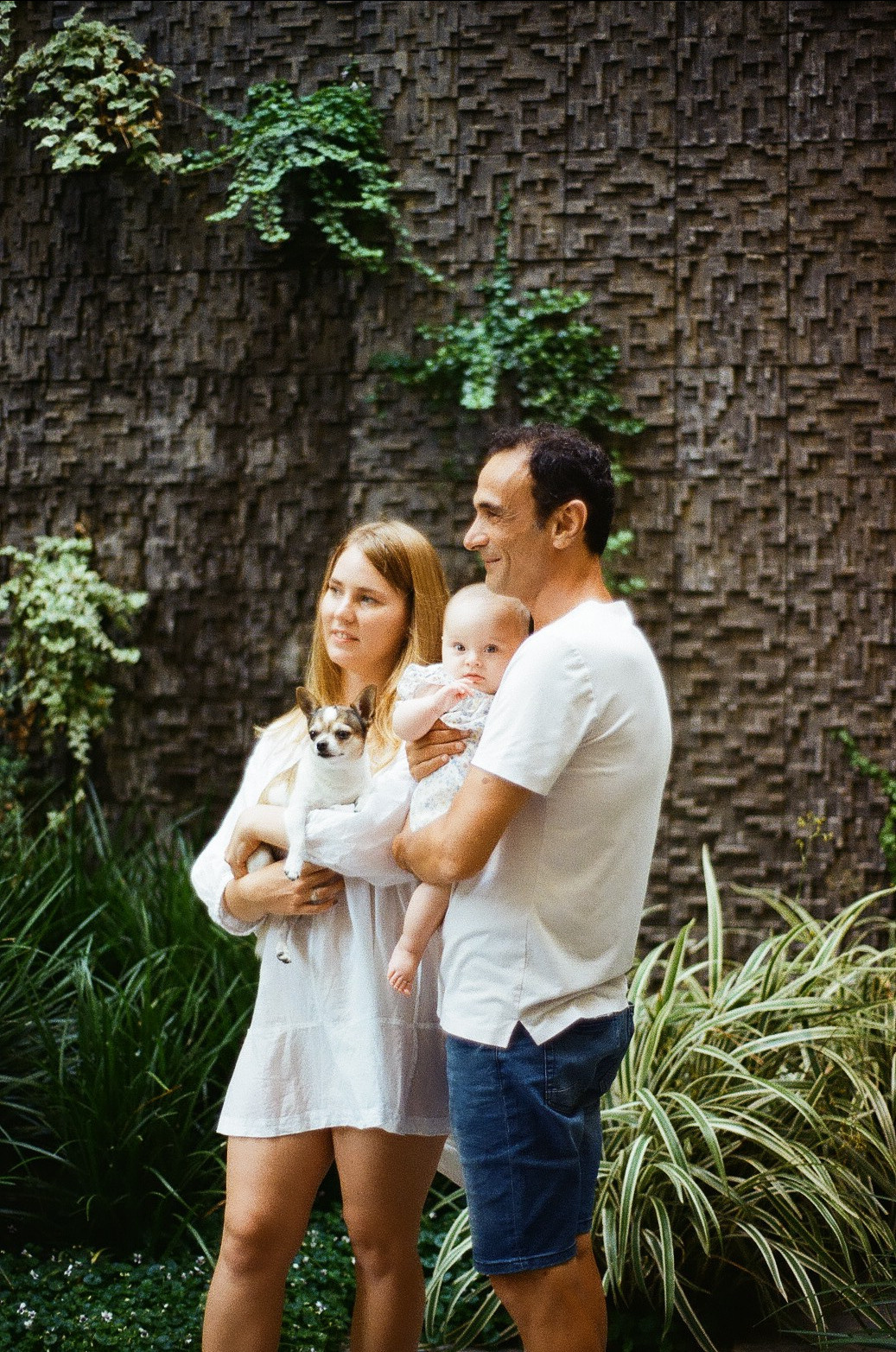 Margo and family. Film photographer