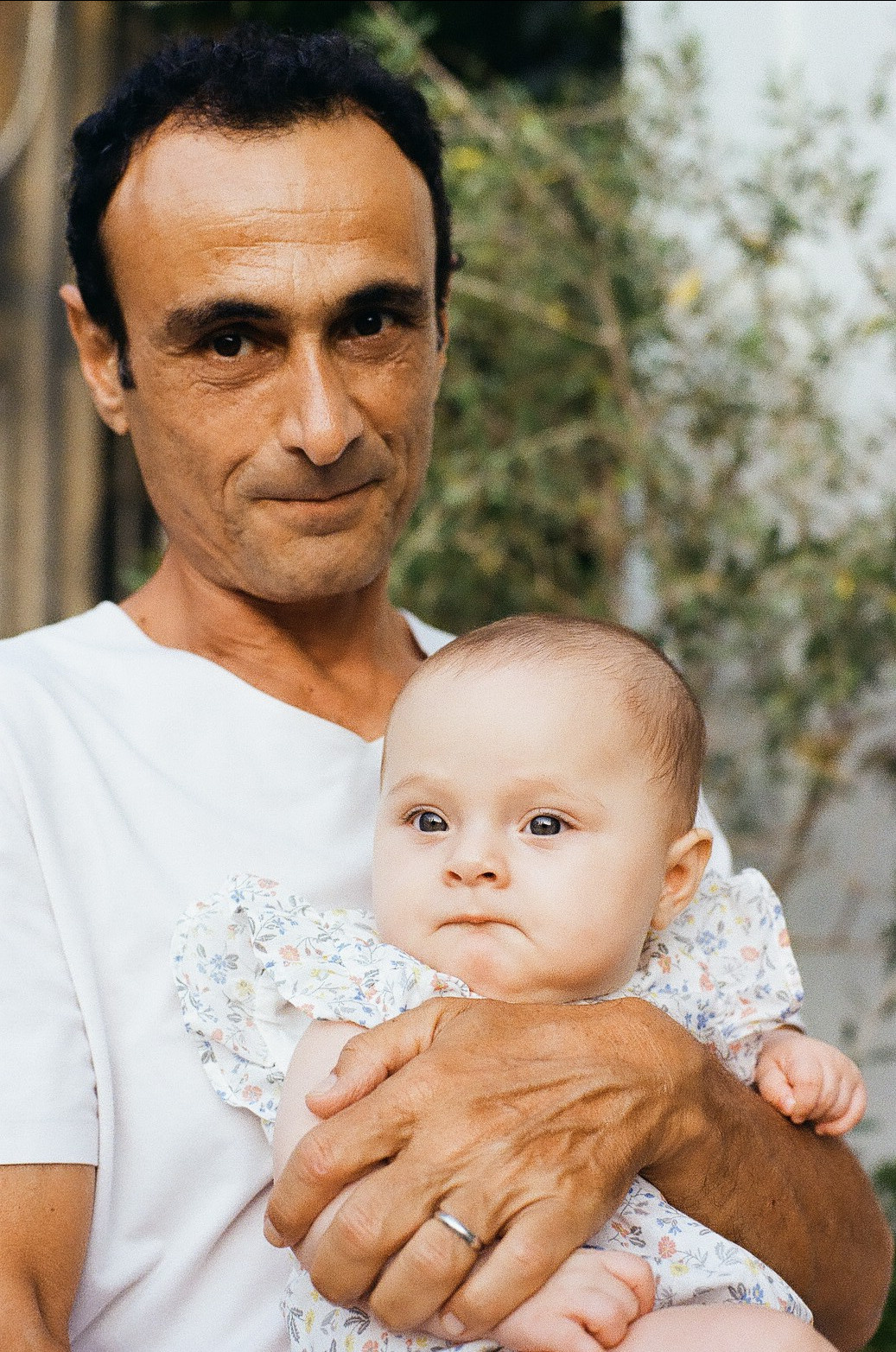 Margo and family. Film photographer