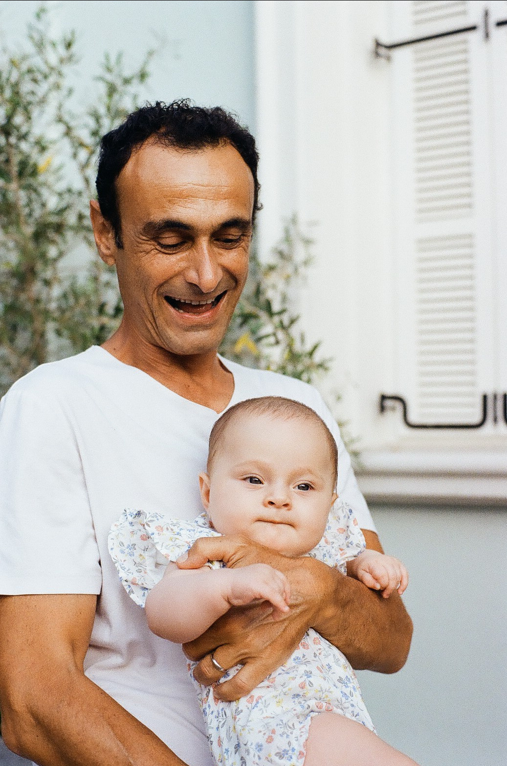 Margo and family. Film photographer