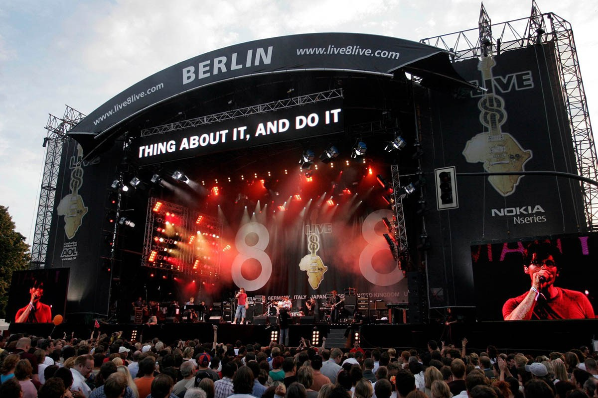 Live 8 Concert in Berlin Retrospective