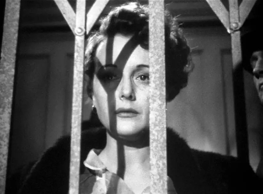 Фильм-нуар «Мальтийский сокол» 1941: Мэри Астор в роли Бриджид О’Шонесси. Крупный план