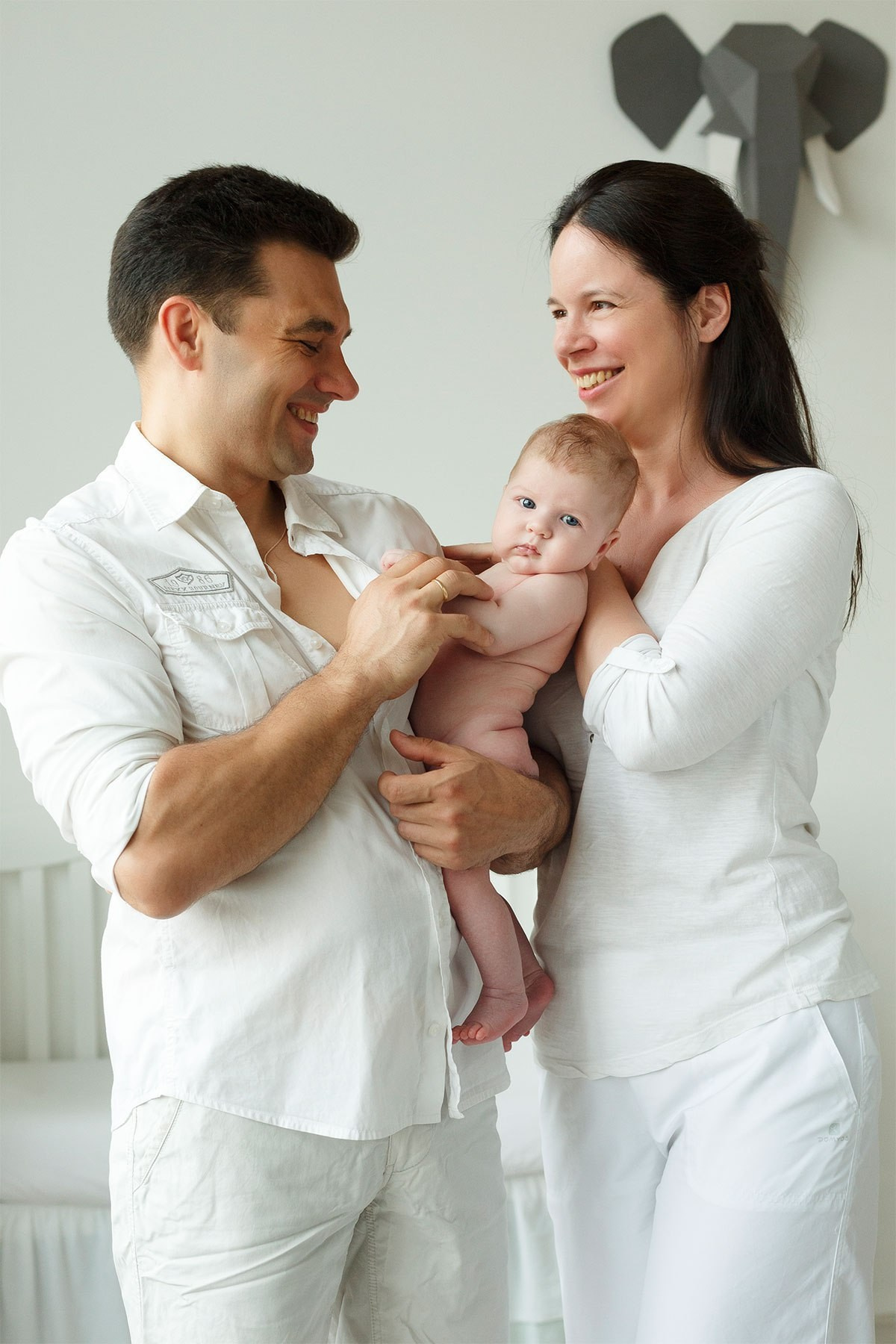 Лена, Сергей и малышка. Фотограф в Дананге, Вьетнам. Эстетика и лайфстайл