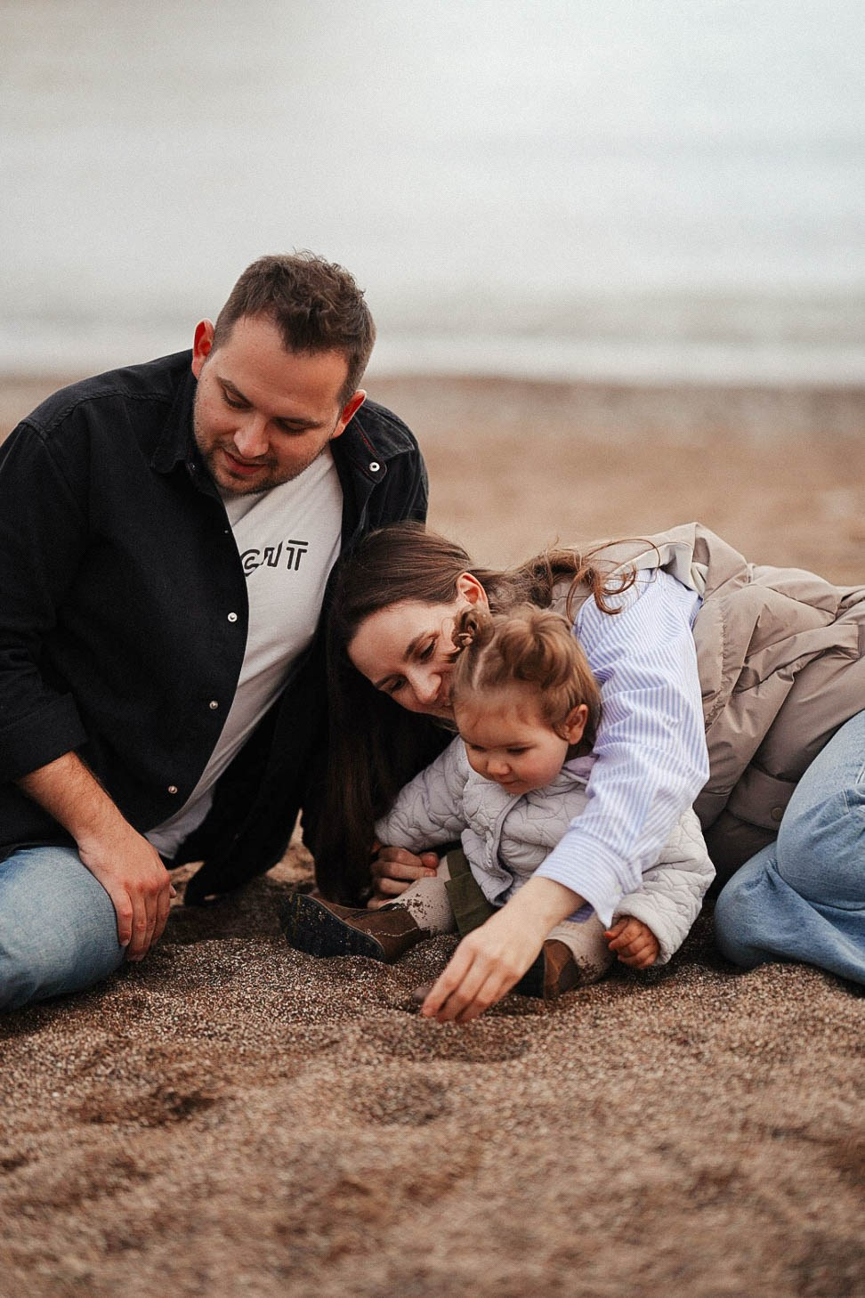 Прогулка на море. Family photographer in Oviedo — Yana Razina