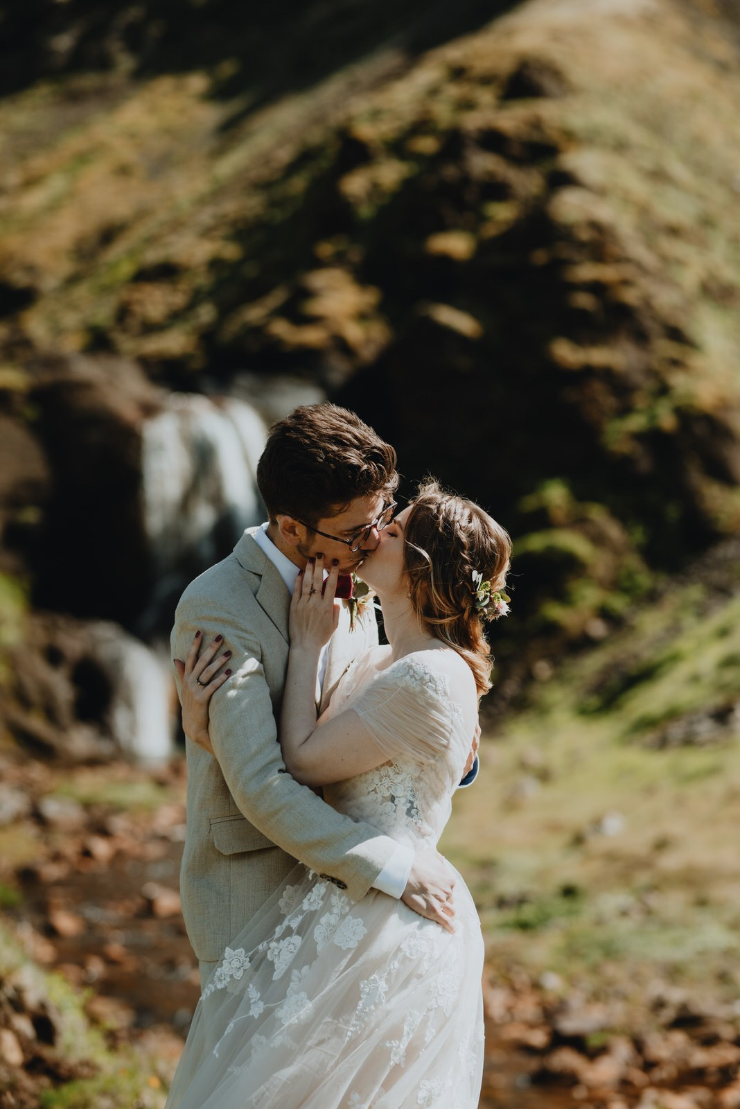 Alina and Grettar. Michalina Dzianach Wedding Photographer Iceland
