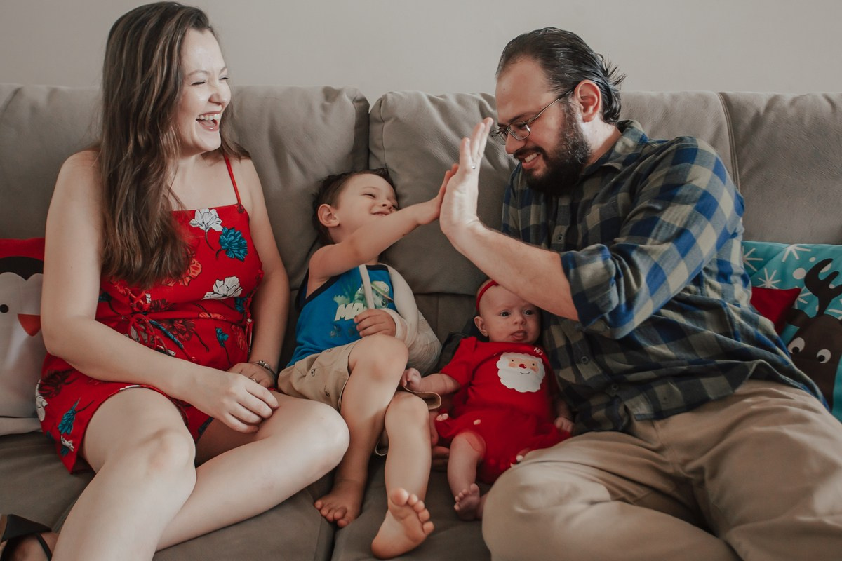 Ensaio de Natal - Família Silva Marcuz. Fotógrafa de Eventos em São Paulo e Sorocaba Kika Damasceno