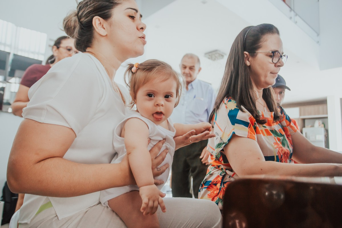 Isabella e família. Fotógrafa de Eventos em São Paulo e Sorocaba Kika Damasceno