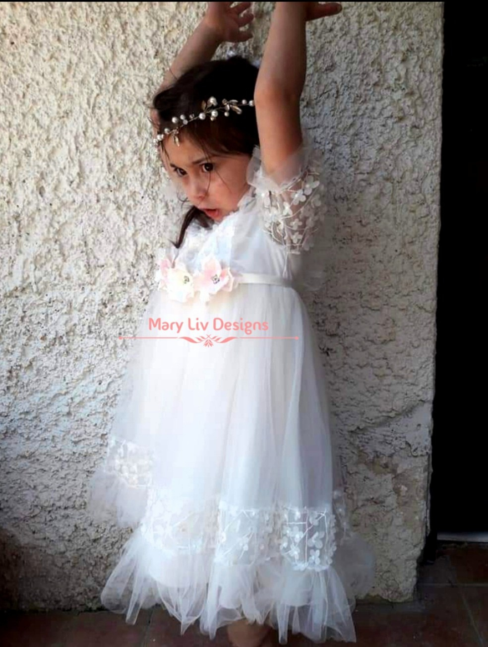 שמלה “Sabrina ". מרי ליב, מעצבת שמלות בתפירה אישית